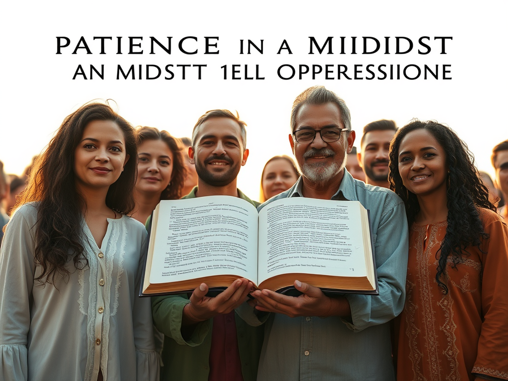 Midst Image Patience in the midst of Oppression – Gospel Bible Baptist Church